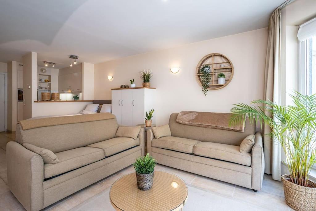 Top Studio Knokke Bij Zeedijk! Kültér fotó